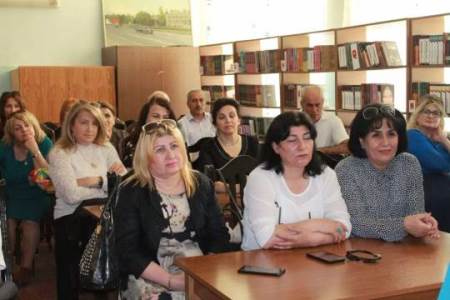 Seyran Səxavətlə görüş keçirilib