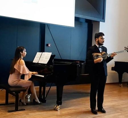 Akademik Musiqili Teatrın orkestr artisti Estoniyada alqışlar qazandı
