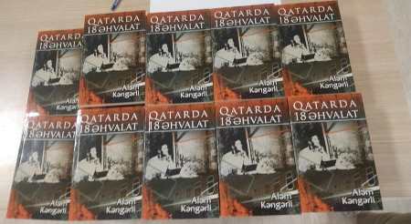 "Qatarda 18 əhvalat" hekayələr kitabı təqdim olundu - Fotolar