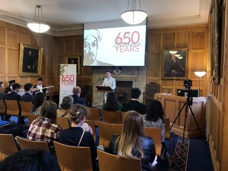 Şotlandiyada Nəsiminin 650 illik yubileyi qeyd olunub