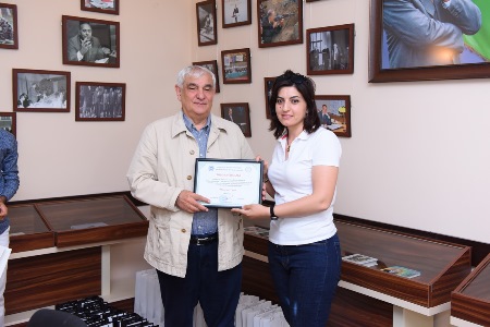 ADU jurnalistləri mükafatlandırdı - FOTOLAR