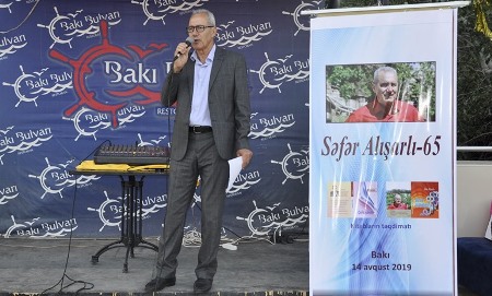 Yazıçılıq taledi - Səfər Alışarlının yubiley çıxışı Yazıçılıq taledi - Səfər Alışarlının yubiley çıxışı