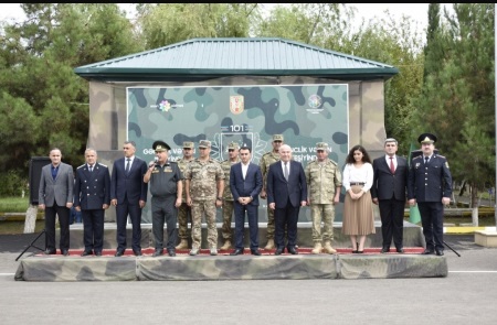 "Hərbiyyə -101” hərbi vətənpərvərlik düşərgəsinə start verilib - FOTOLAR