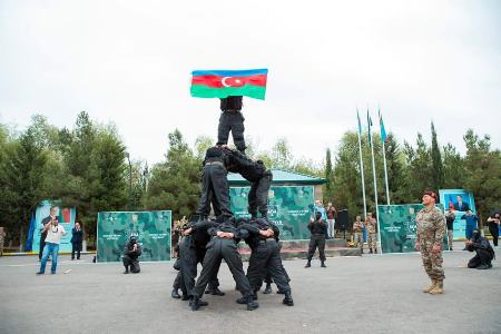 "Hərbiyyə -101” hərbi vətənpərvərlik düşərgəsinə start verilib - FOTOLAR
