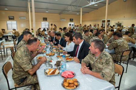 "Hərbiyyə -101” hərbi vətənpərvərlik düşərgəsinə start verilib - FOTOLAR