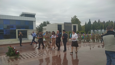 "Hərbiyyə -101” hərbi vətənpərvərlik düşərgəsinə start verilib - FOTOLAR