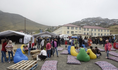 Xınalıqda musiqi festivalı təşkil edilib - FOTOLAR Xınalıqda musiqi festivalı təşkil edilib - FOTOLAR