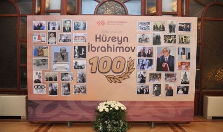 Hüseyn İbrahimovun 100 illik yubileyi qeyd olunub Hüseyn İbrahimovun 100 illik yubileyi qeyd olunub