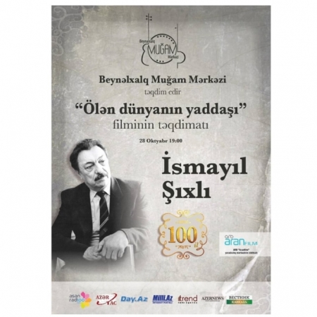 İsmayıl Şıxlıya həsr edilmiş filmin təqdimatı olacaq