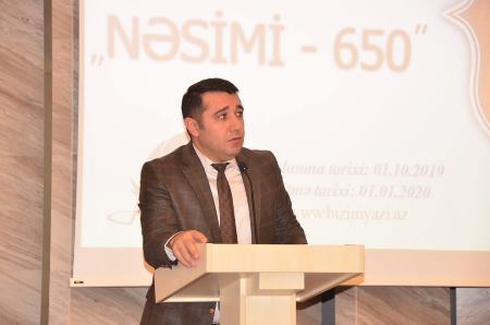 "Nəsimi-650" adlı tədbir keçirilib "Nəsimi-650" adlı tədbir keçirilib