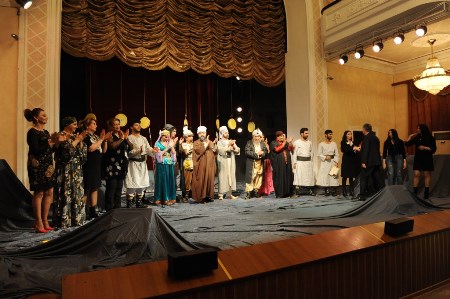 "Haqq mənəm" tamaşasının premyerası olub "Haqq mənəm" tamaşasının premyerası olub