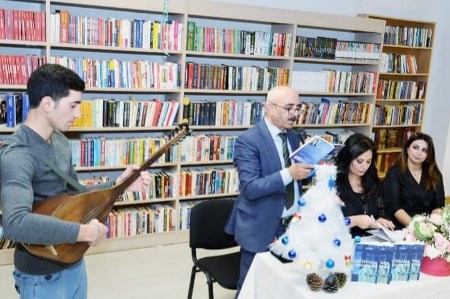 "Dünyada əmanətəm" kitabının təqdimatı keçirilib "Dünyada əmanətəm" kitabının təqdimatı keçirilib