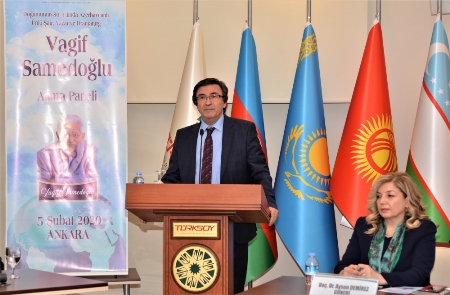 Ankarada Vaqif Səmədoğlu anıldı