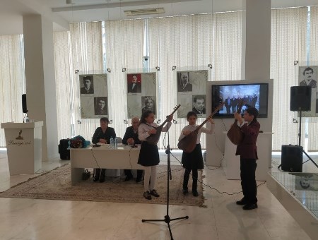 “Darıxan nəğmələr” Sumqayıtda təqdim olundu