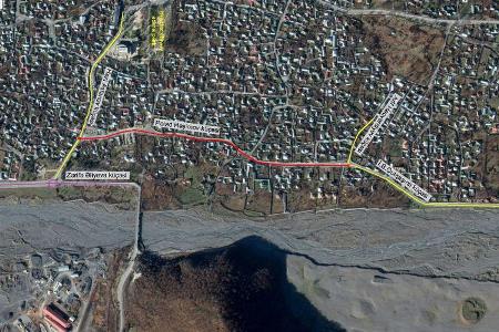 Qəbələdə mərkəzi küçəyə şəhid generalın adı verildi - Foto