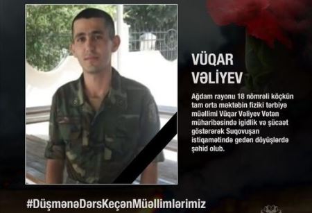 Vətən Müharibəmizin ŞƏHİD MÜƏLLİMləri Vətən Müharibəmizin ŞƏHİD MÜƏLLİMləri