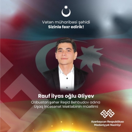 Vətən müharibəsinin şəhid mədəniyyət işçiləri - Fotolar Vətən müharibəsinin şəhid mədəniyyət işçiləri - Fotolar