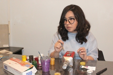 Gənc rəssam: "Bu sənətə gəlməyimin səbəbkarı odur" (Müsahibə)