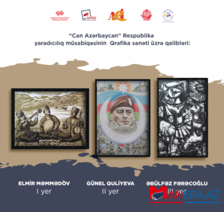 "Can Azərbaycan” yaradıcılıq müsabiqəsinin qalibləri mükafatlandırılıb