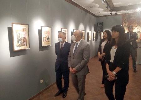 Tiblisidə Nizamiyə həsr olunmuş sərgi açılıb