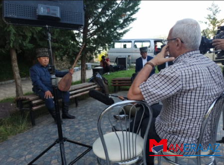 Aşıq Ələsgər haqqında film çəkilir - FOTO