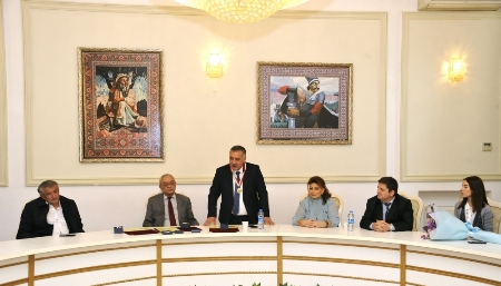 “Beynəlxalq Mahmud Kaşğari mükafatı”nın təqdimatı keçirilib - FOTOLAR