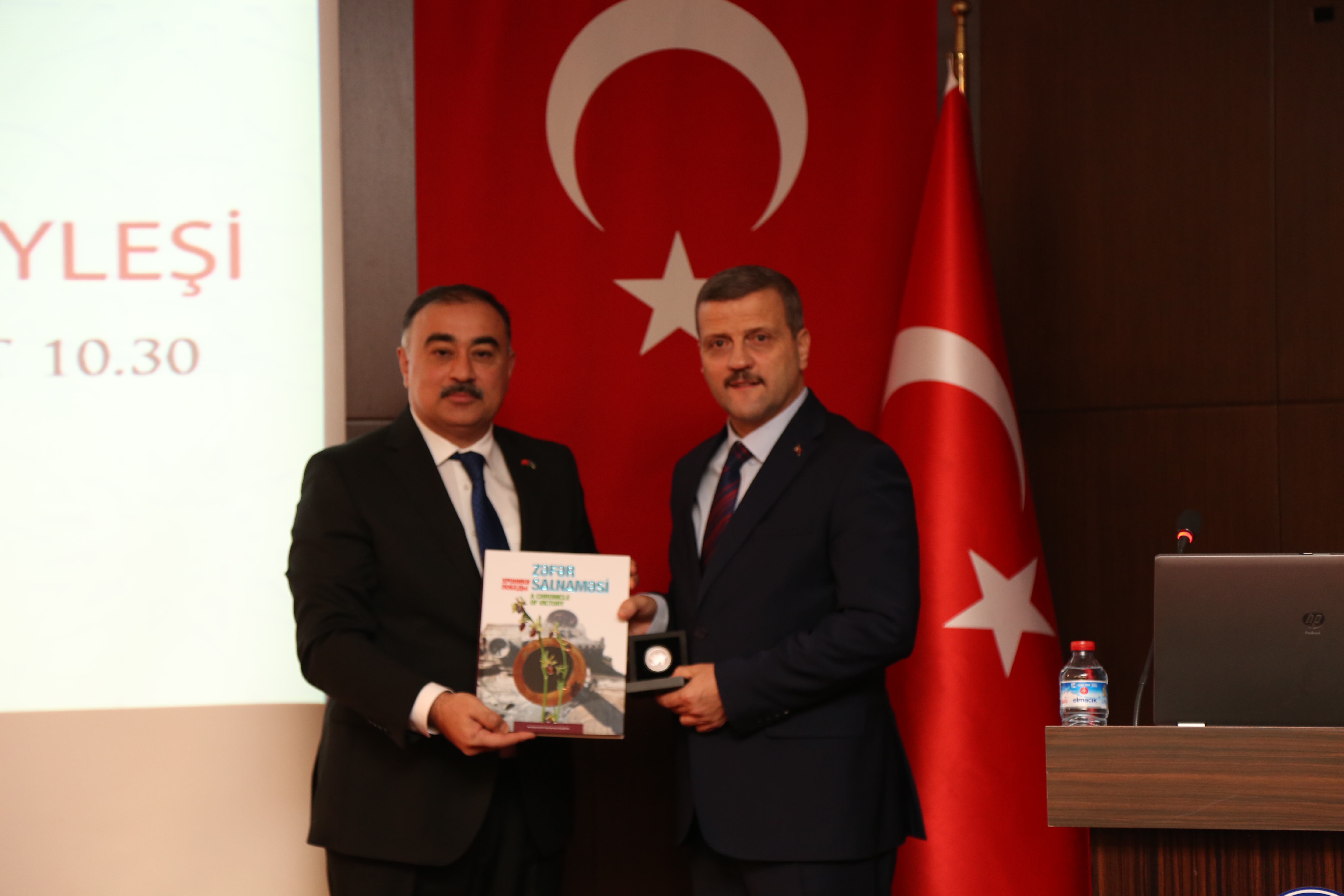 Türkiyənin Qazi Universitetində azərbaycanlı alimlə görüş keçirildi - FOTOLAR Türkiyənin Qazi Universitetində azərbaycanlı alimlə görüş keçirildi - FOTOLAR