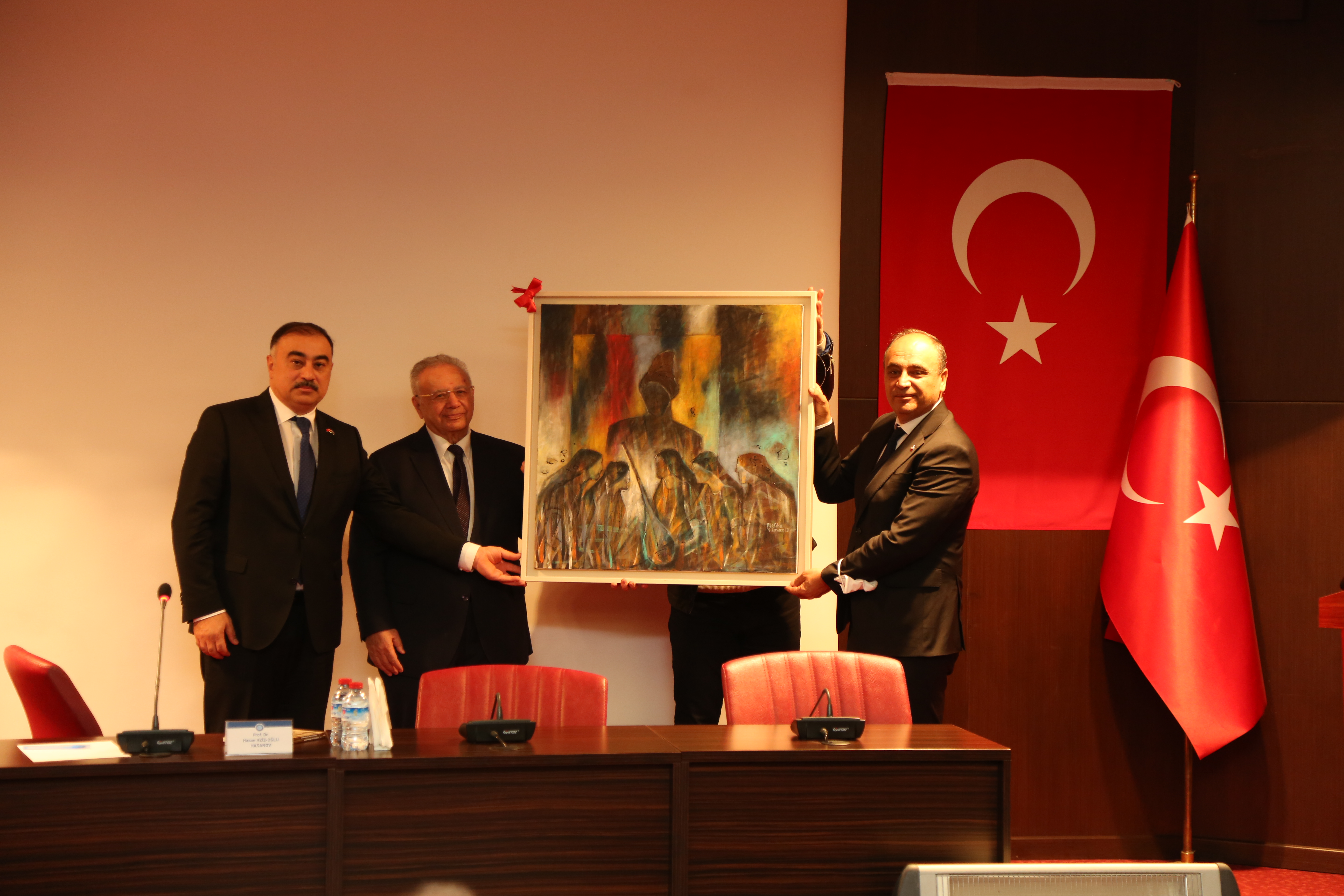 Türkiyənin Qazi Universitetində azərbaycanlı alimlə görüş keçirildi - FOTOLAR Türkiyənin Qazi Universitetində azərbaycanlı alimlə görüş keçirildi - FOTOLAR