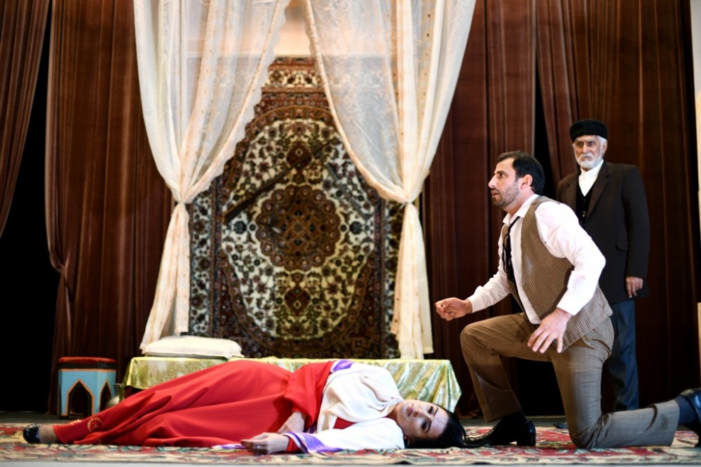 Lənkəran teatrı Ağdamda qastrol səfərində olub - Fotolar
