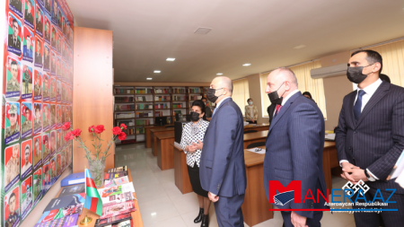 Nazir Şəmkirdə mədəniyyət müəssisələrinə baxış keçirib