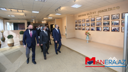 Nazir Şəmkirdə mədəniyyət müəssisələrinə baxış keçirib