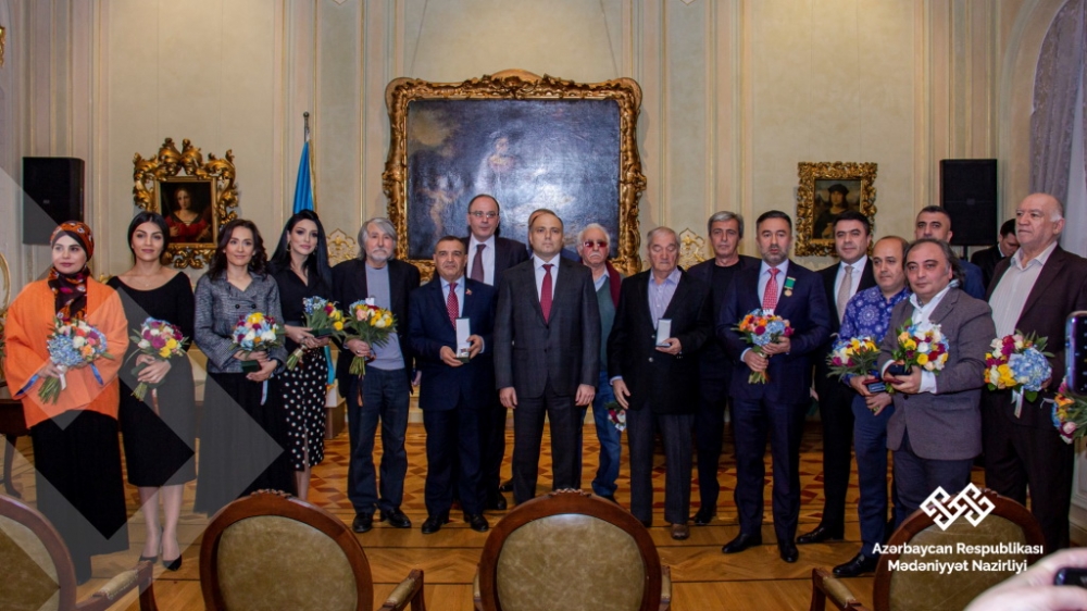 Mədəniyyət və incəsənət xadimlərinə mükafatlar təqdim edilib 