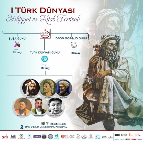Bakıda Türk Dünyası Ədəbiyyat və Kitab Festivalı keçiriləcək