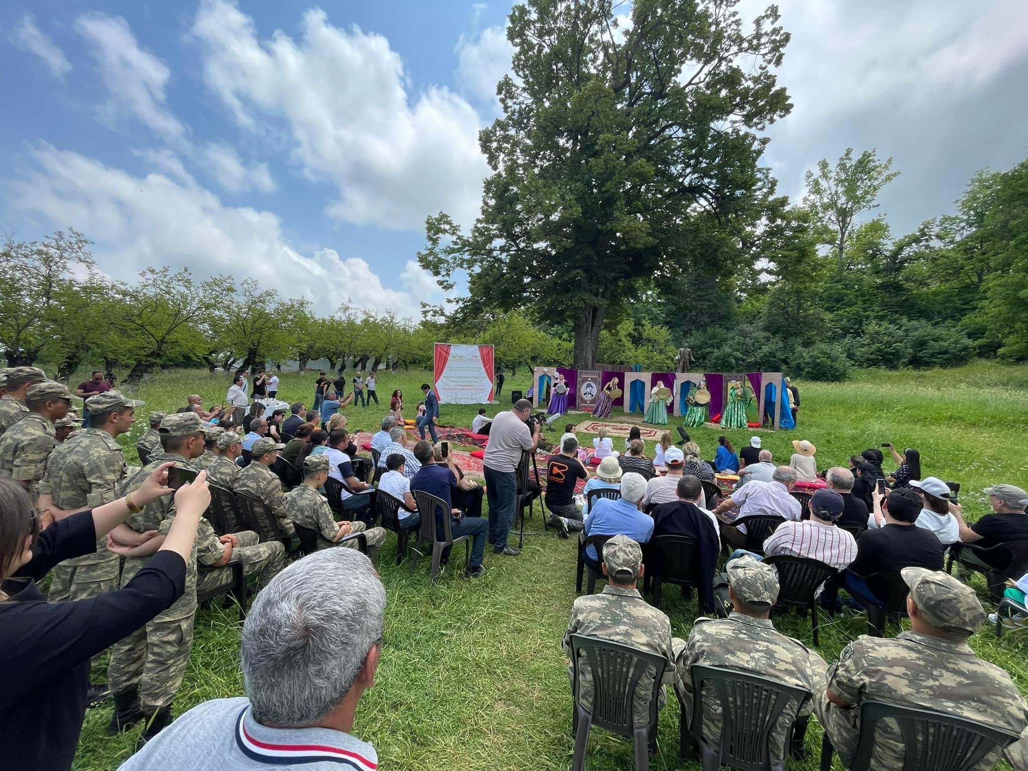 Şuşada tamaşa nümayiş olundu - 73 il sonra ilk dəfə