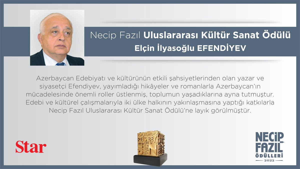 Xalq yazıçısı Elçinə beynəlxalq mükafat verildi Xalq yazıçısı Elçinə beynəlxalq mükafat verildi