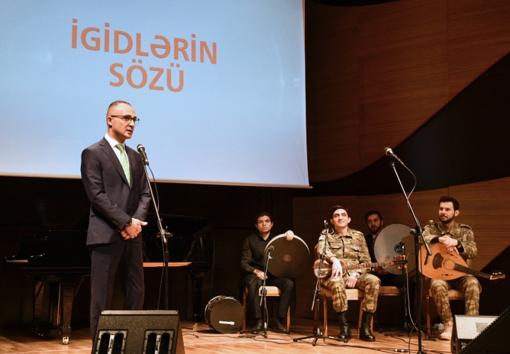 “İgidlərin sözü” antologiyasının təqdimatı keçirilib - Fotolar