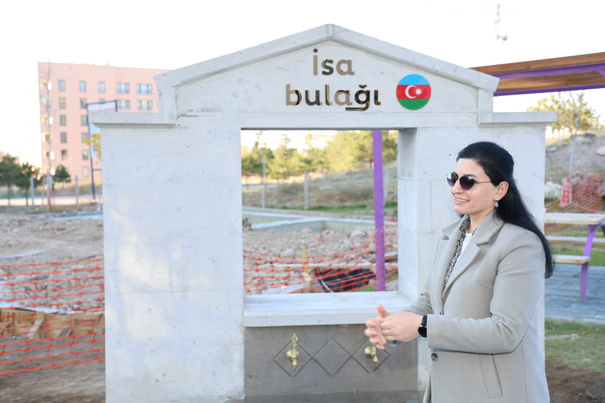 Kayseridə yenicə açılmış “Azərbaycan Qardaşlıq Parkı”ından - Fotoreportaj