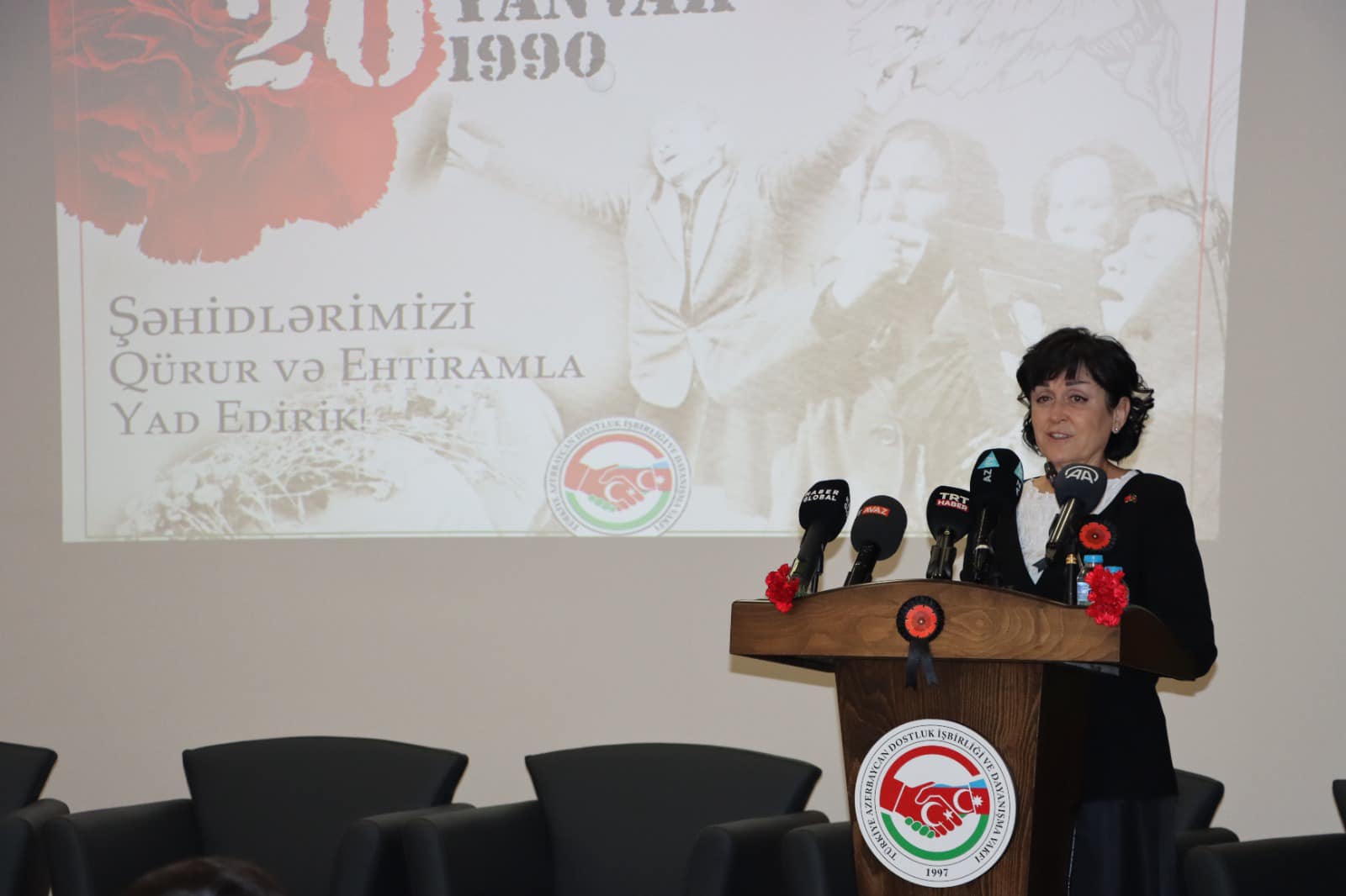 Ankarada 20 Yanvar şəhidləri anıldı - Panel