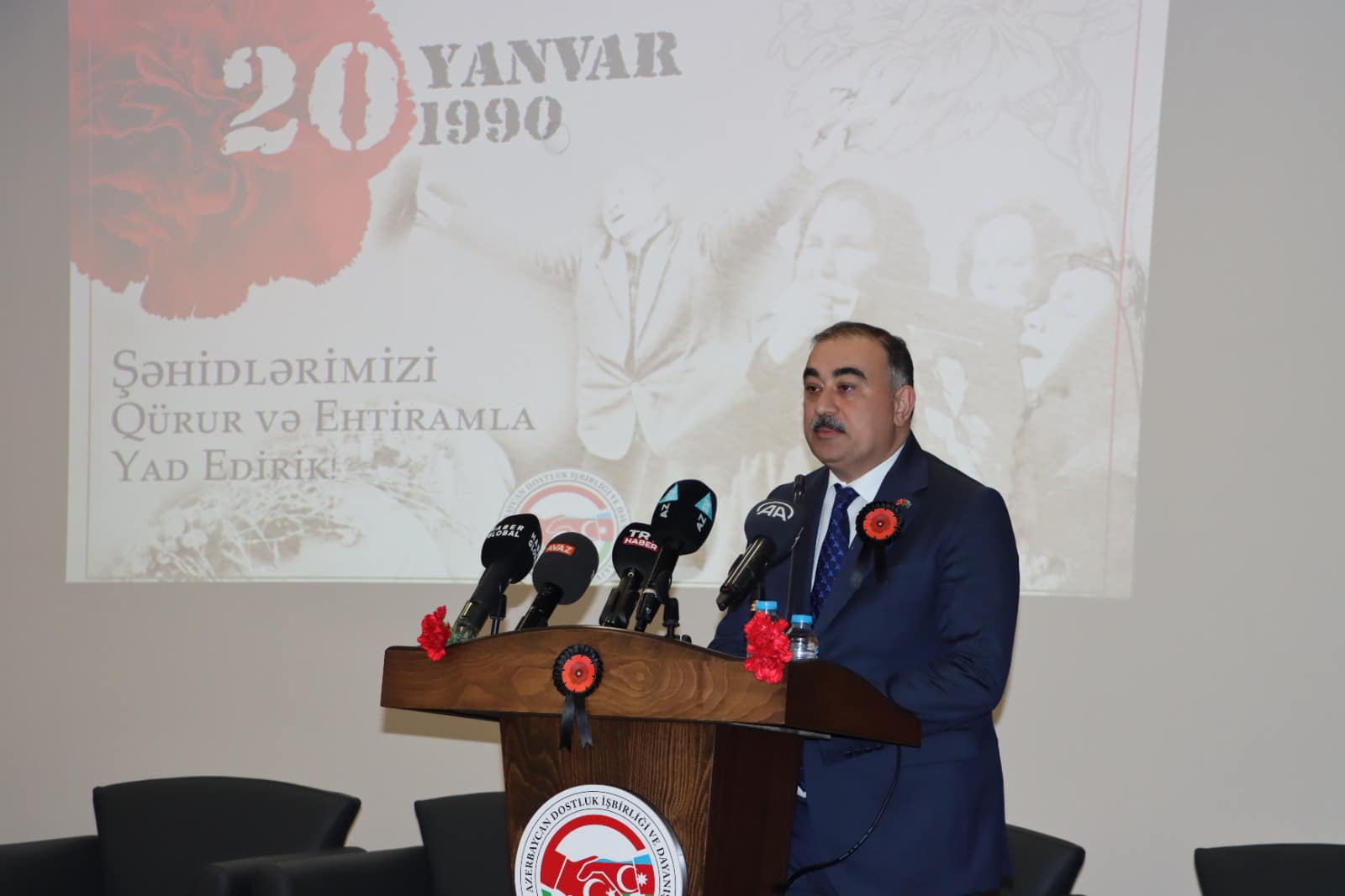 Ankarada 20 Yanvar şəhidləri anıldı - Panel