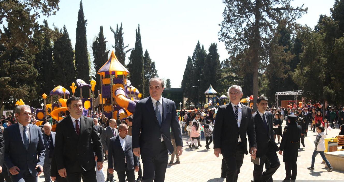 Gəncədə məşhur bəstəkarın adına park salınıb Gəncədə məşhur bəstəkarın adına park salınıb