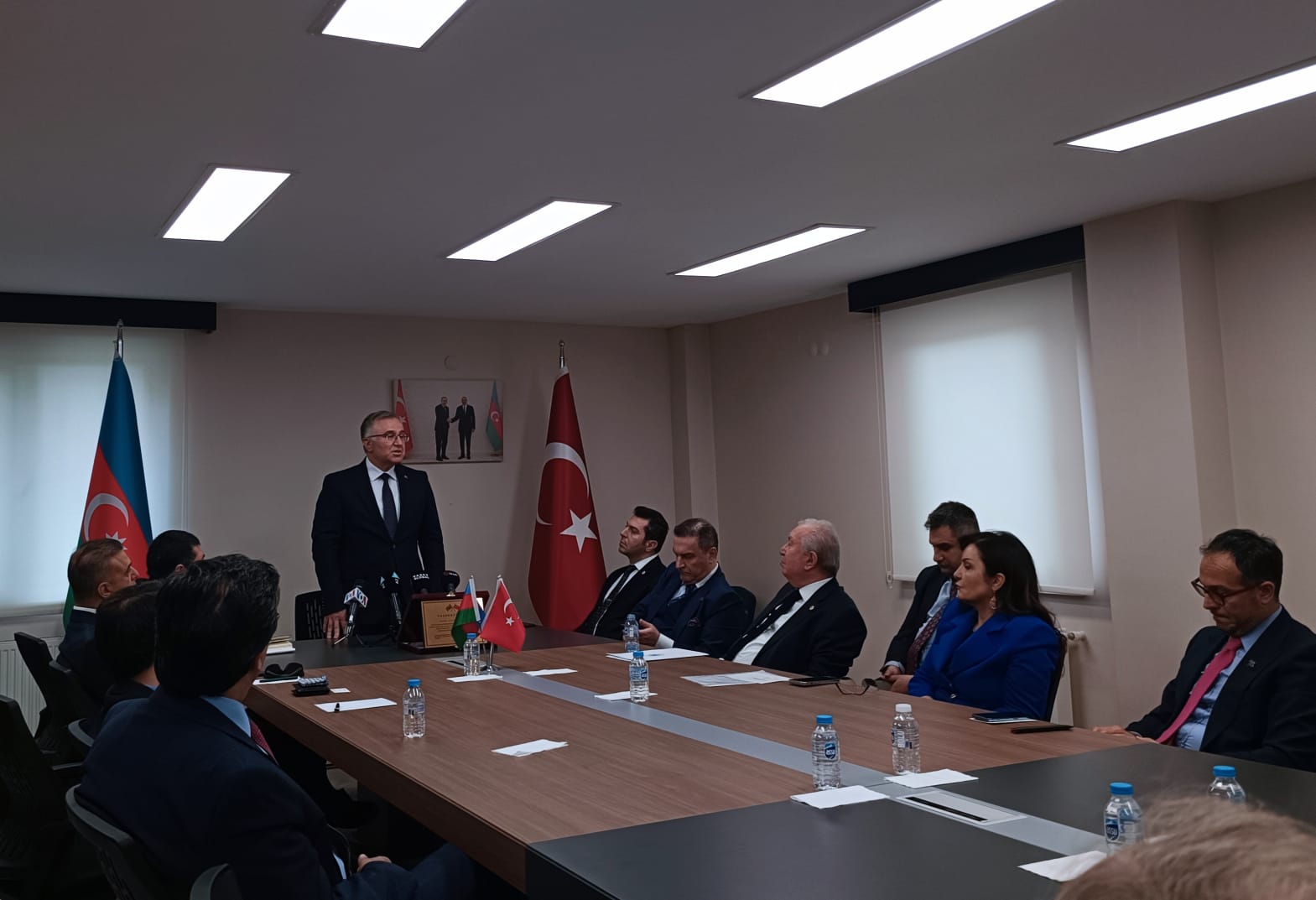 Ankarada Heydər Əliyevi anım mərasimi keçirilib - Foto