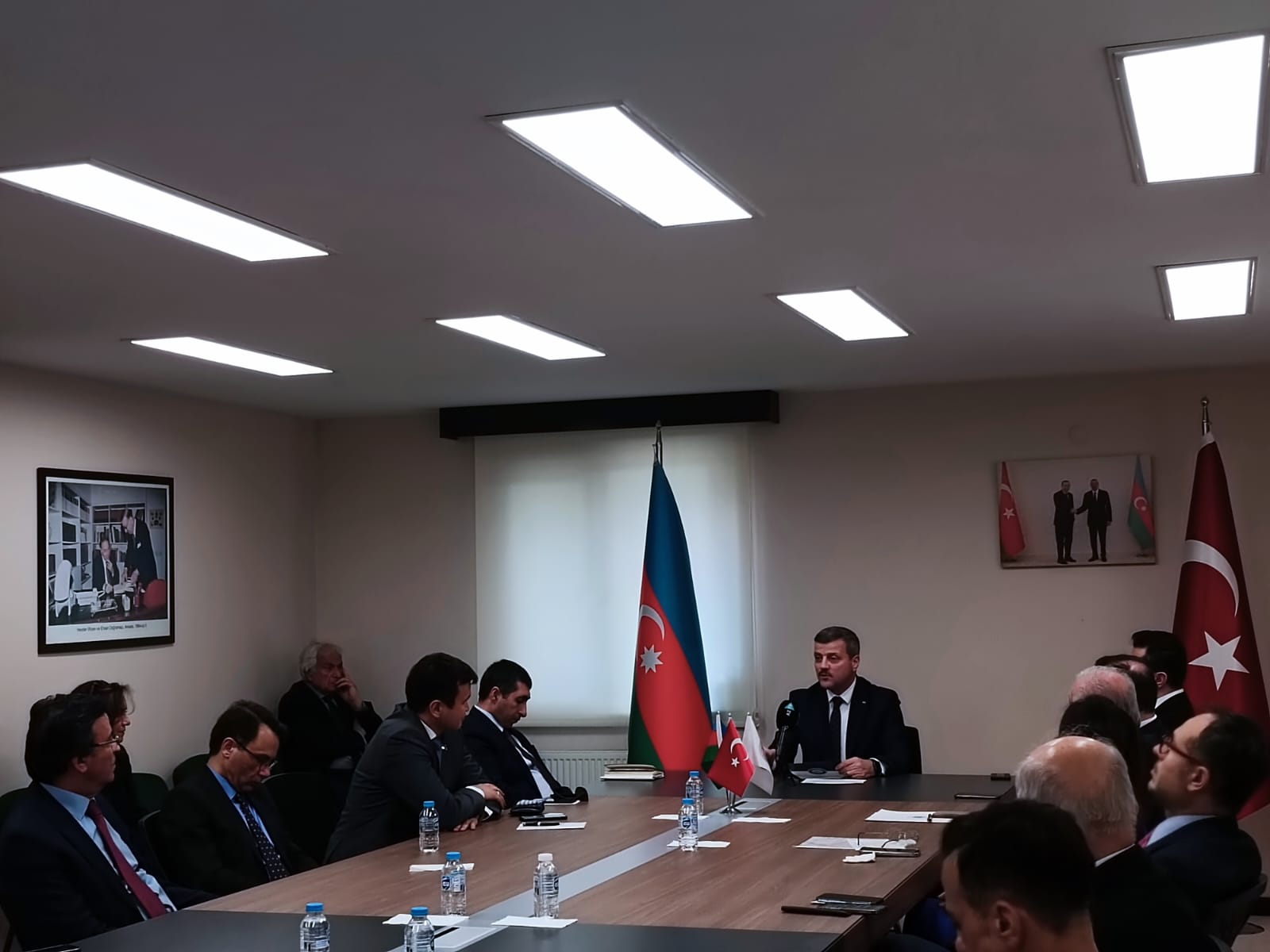 Ankarada Heydər Əliyevi anım mərasimi keçirilib - Foto