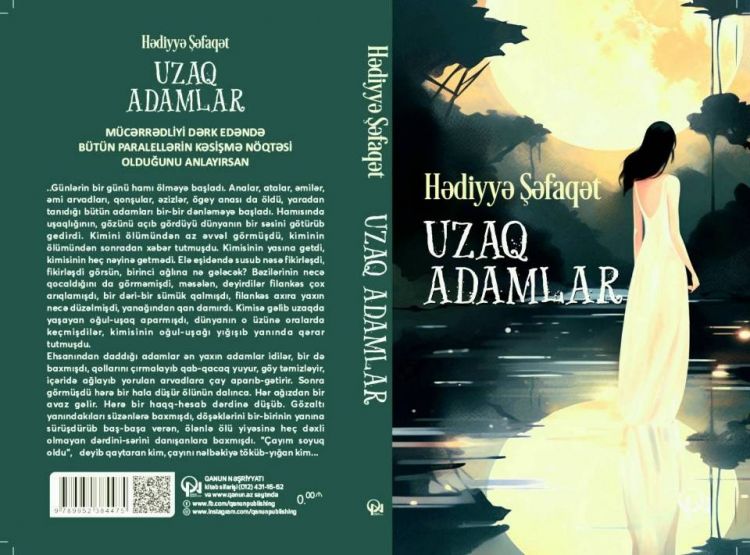 Hədiyyə Şəfaqətin ilk romanı çap olunub