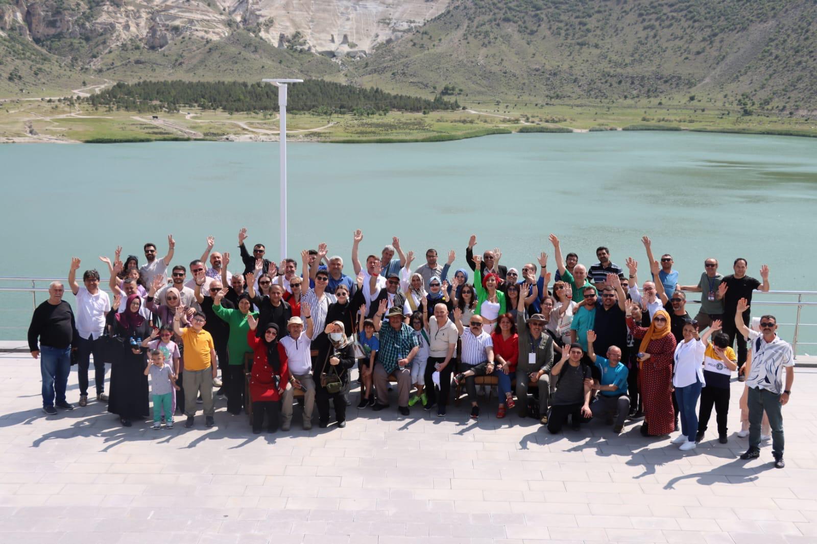 Jurnalistlər Aksarayda bir araya gəldilər- Fotolar