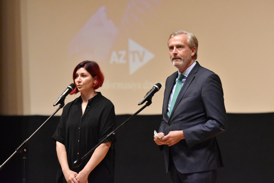 “Oğul” sənədli filminin nümayişi oldu - Fotolar