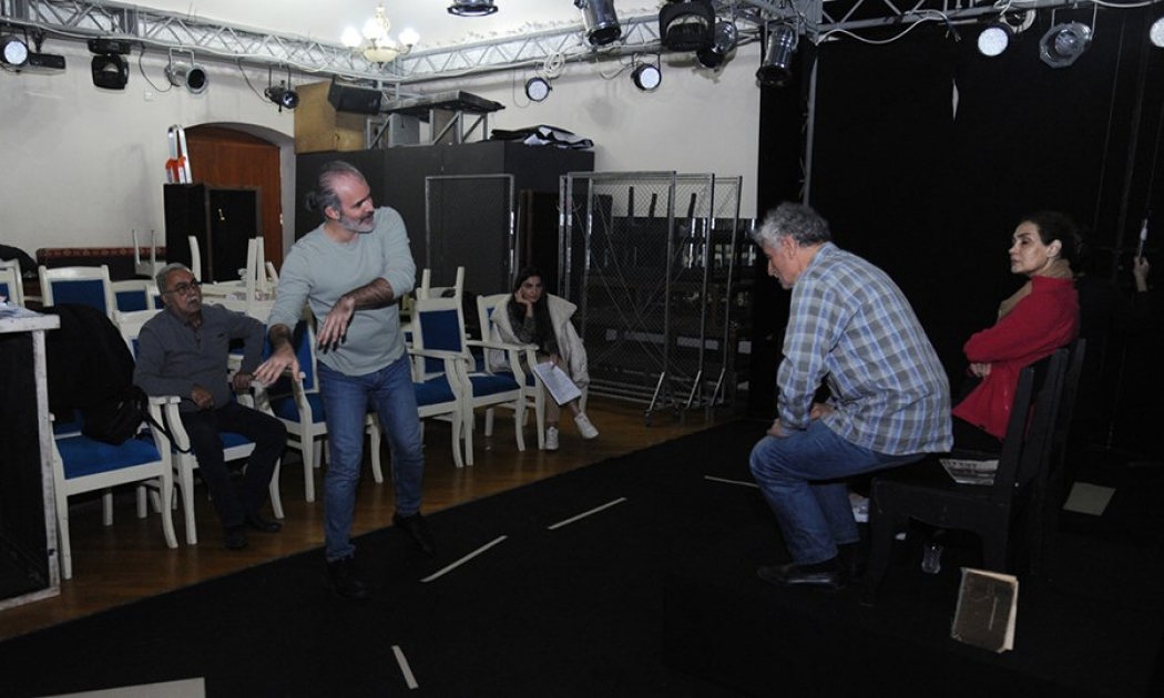 Yuğ Teatrında yeni tamaşanın məşqləri gedir