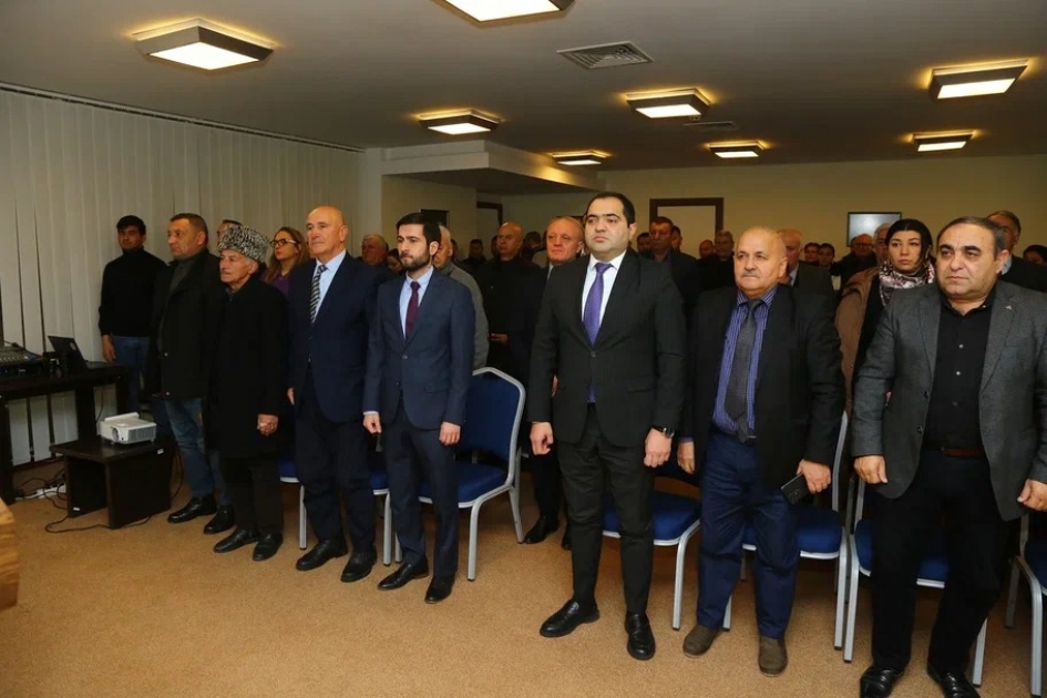 Gürcüstanda Zəlimxan Yaqubun xatirəsi anılıb - Fotolar