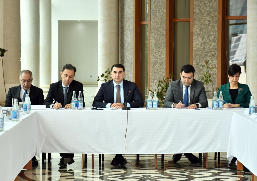 Bölgələrdəki teatrların fəaliyyətinə həsr olunan müşavirə - Fotolar