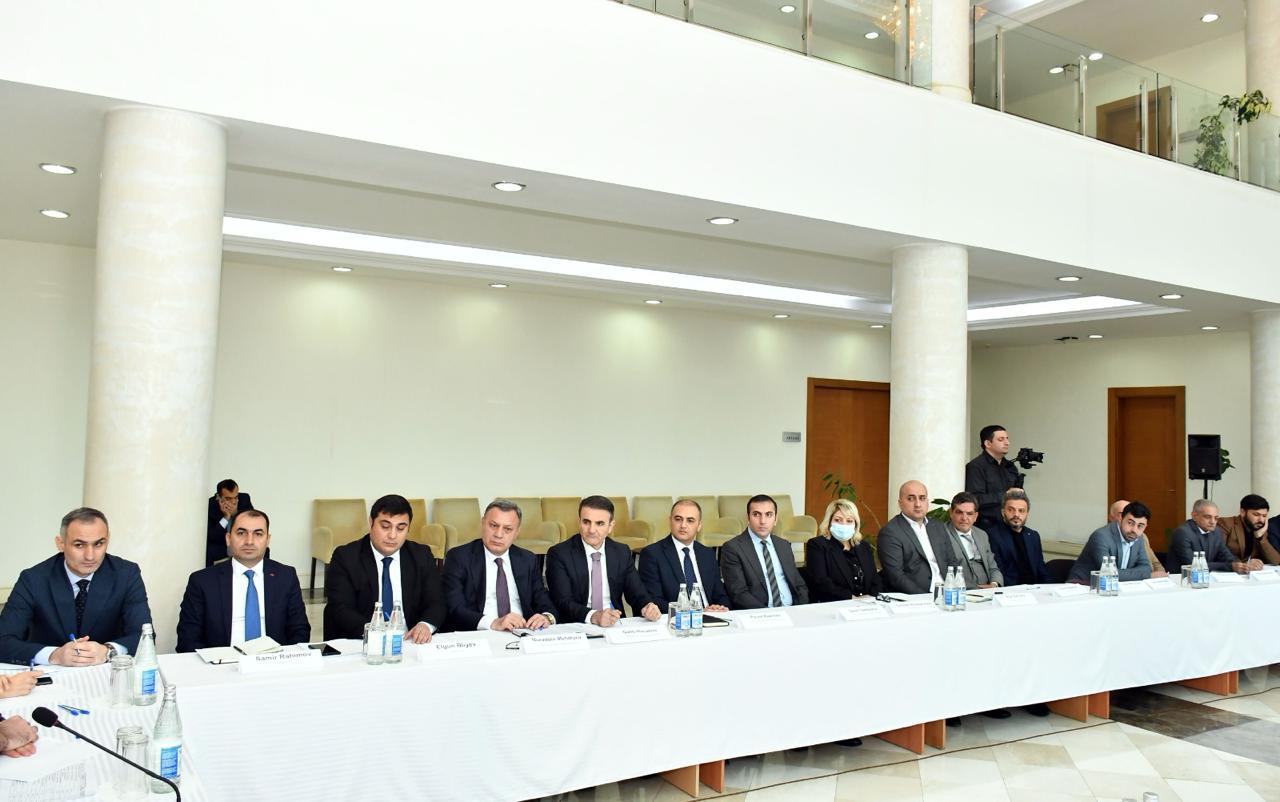 Bölgələrdəki teatrların fəaliyyətinə həsr olunan müşavirə - Fotolar