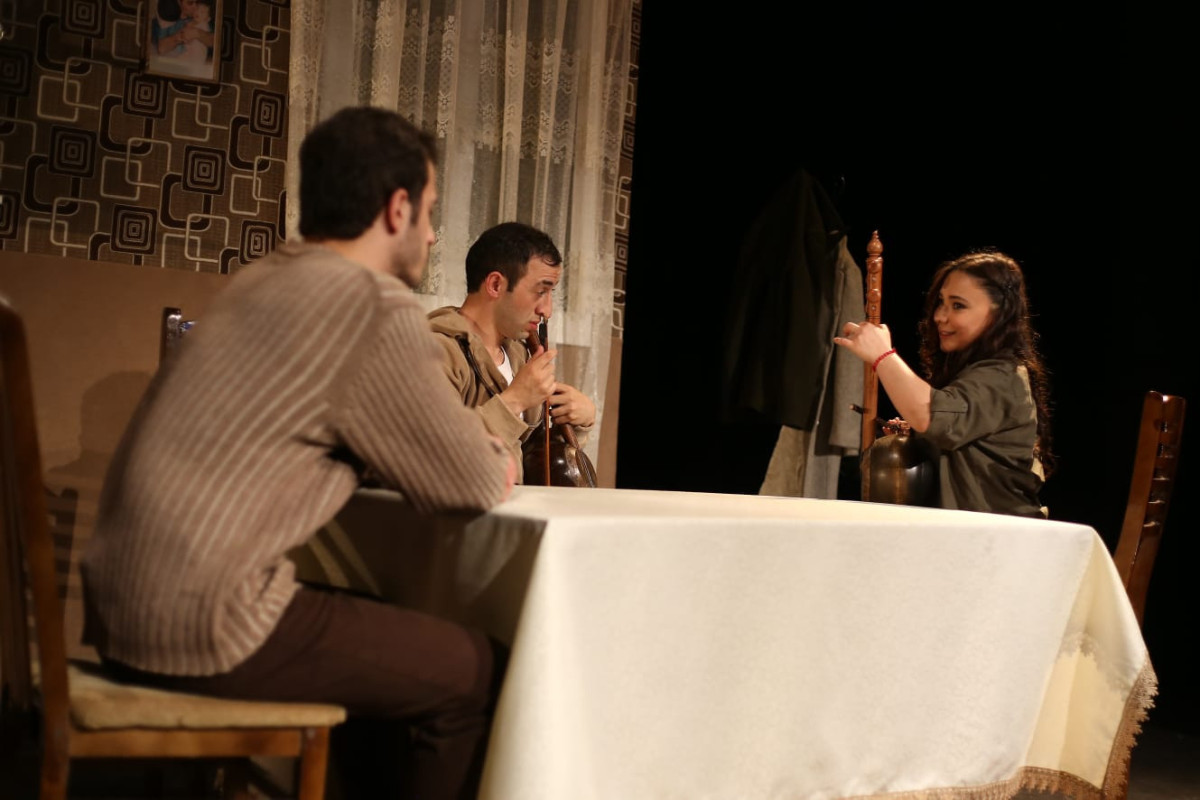 “Ümid nəğməsi” tamaşasının premyerası olub - Fotolar